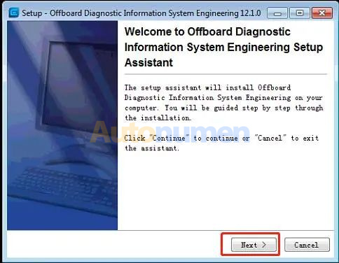 How to Installation ODIS Engineering 12.1-4