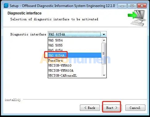 How to Installation ODIS Engineering 12.1-5