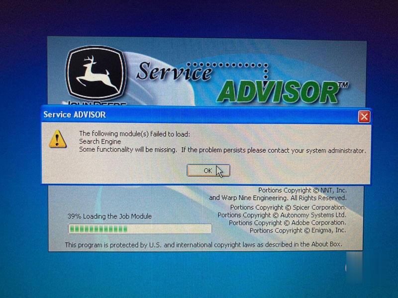 John Deere Service Advisor “Unable to Start Search Engine” Solution-2 (2)