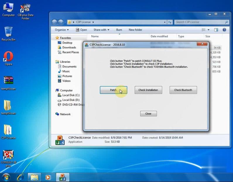 How to install Nissan Consult III PLUS 75.15.00 Software Driver and Patch-12 (2)