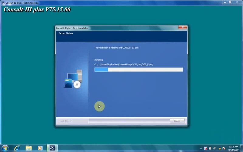 How to install Nissan Consult III PLUS 75.15.00 Software Driver and Patch-9 (2)